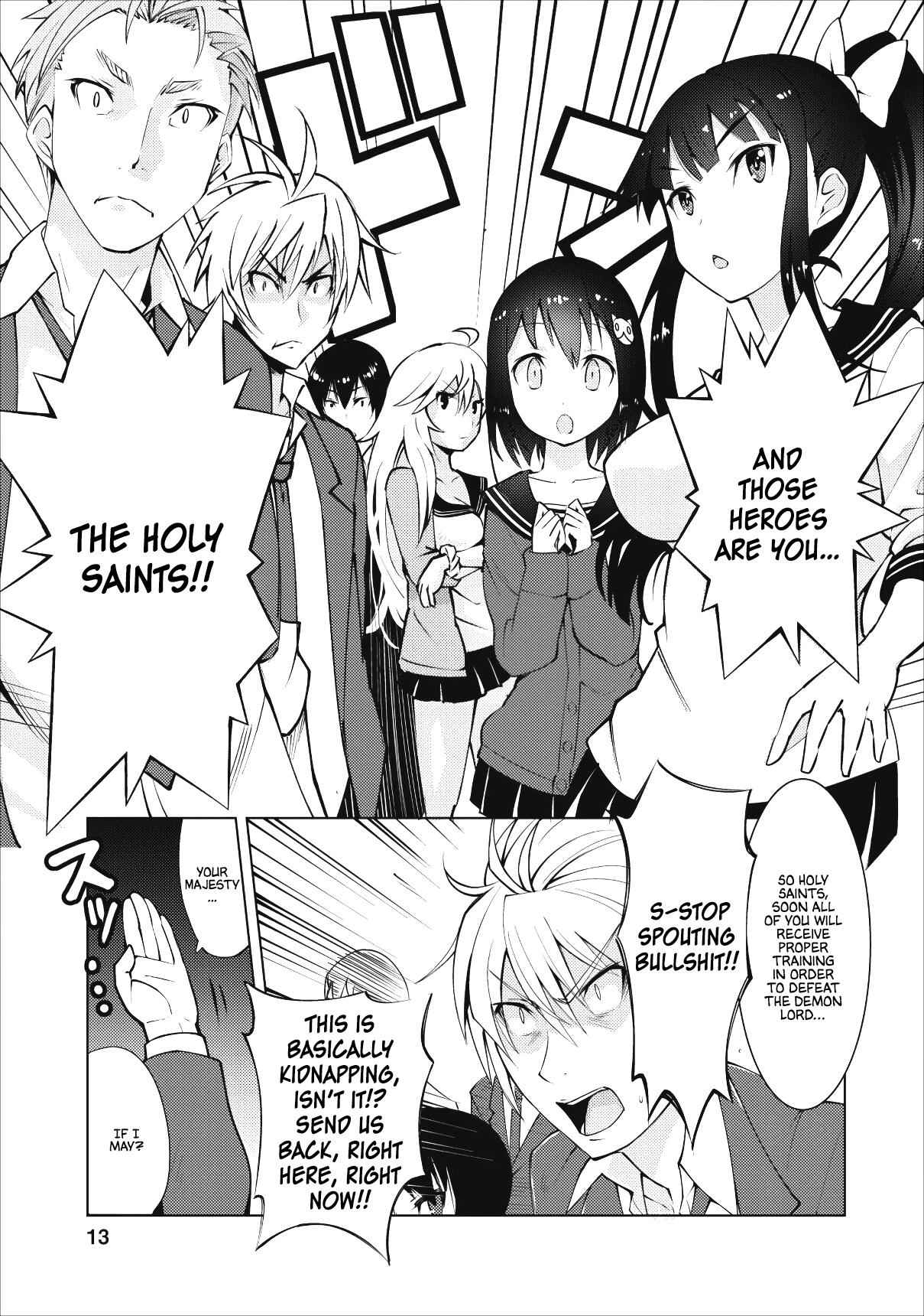 Class Teni De Ore Dake Haburaretara, Doukyuu Harem Tsukuru Koto Ni Shita Chapter 1 10